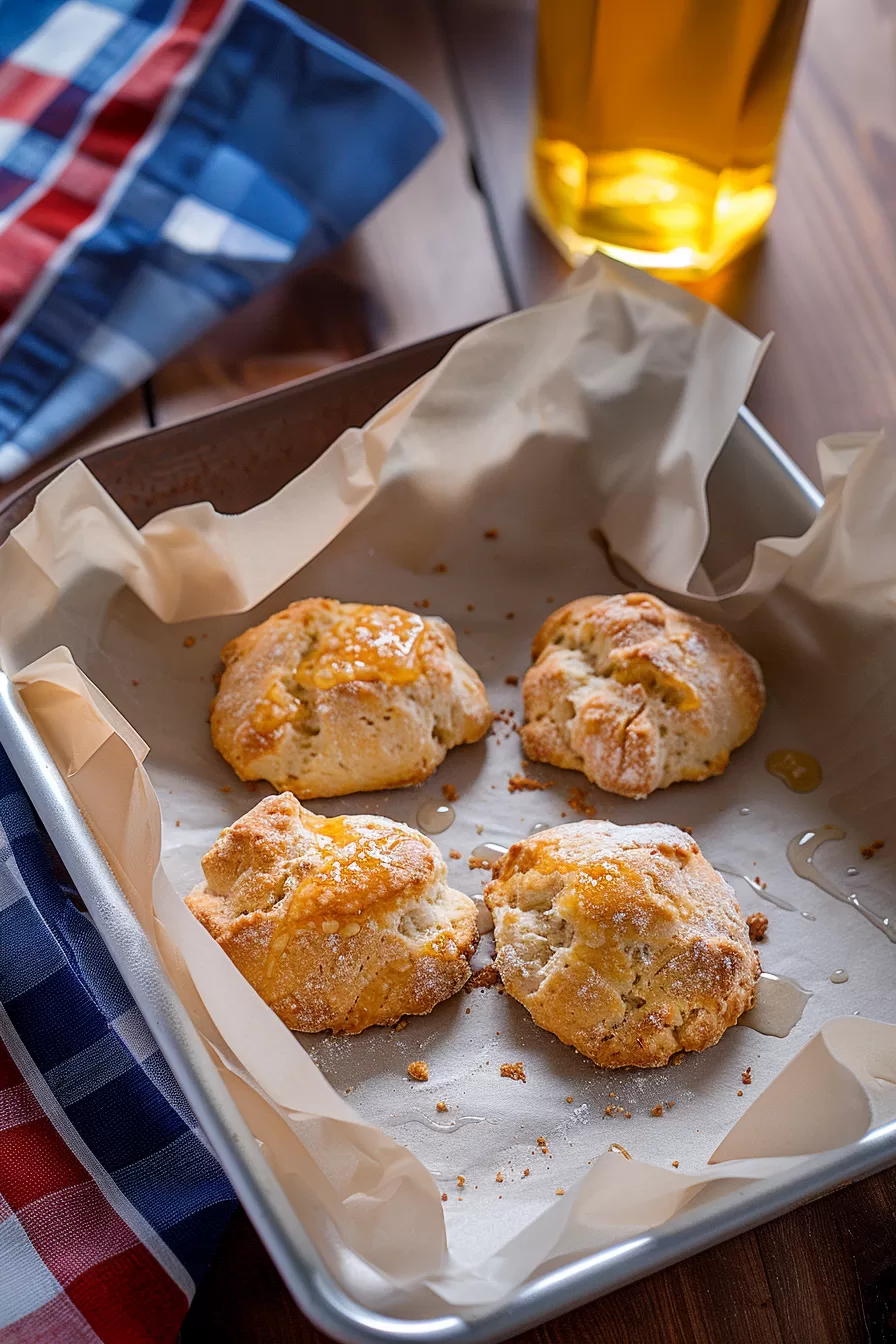 Easy Beer Biscuits