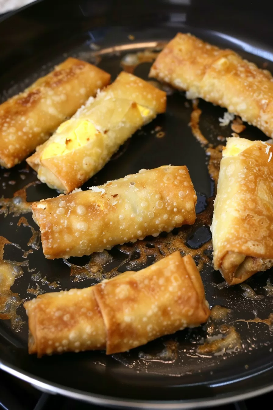 Easy Big Mac Egg Rolls