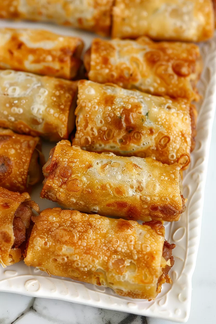 Easy Big Mac Egg Rolls