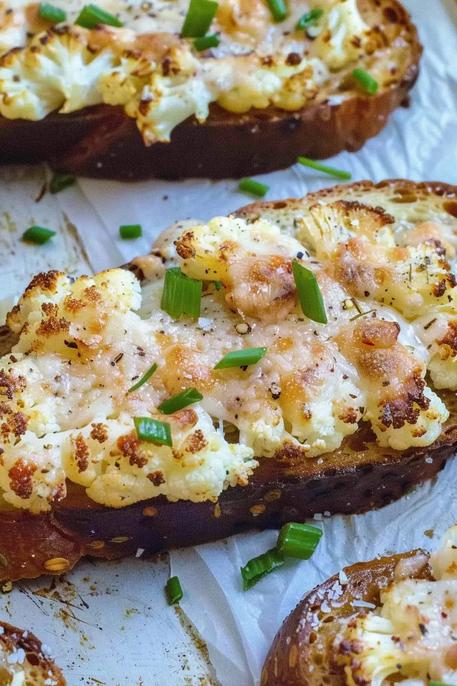 Easy Cauliflower Toast by Ina Garten