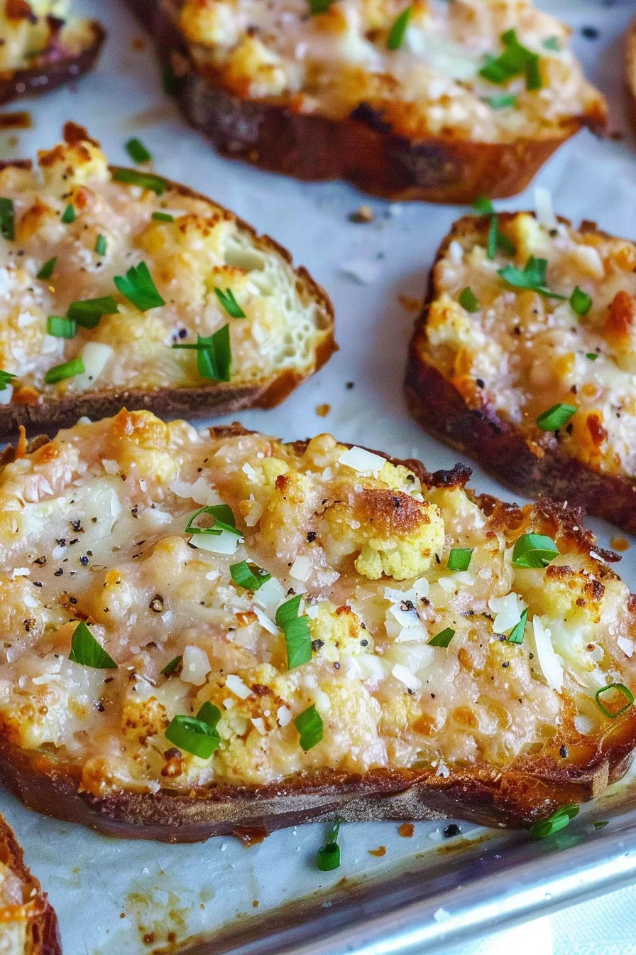 Easy Cauliflower Toast by Ina Garten