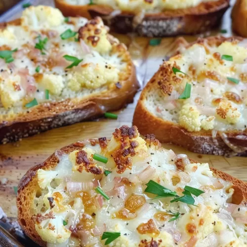 Easy Cauliflower Toast by Ina Garten