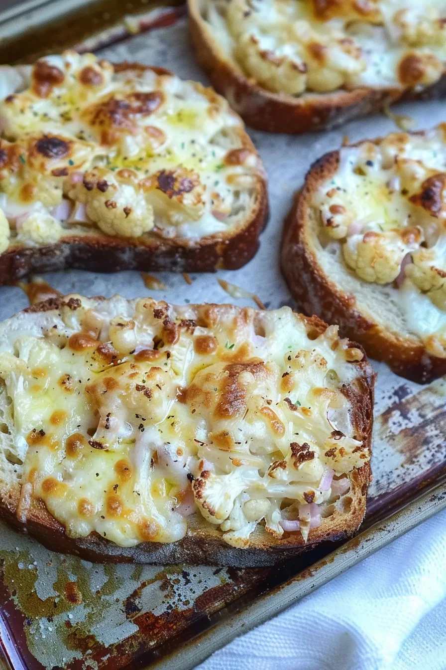 Easy Cauliflower Toast by Ina Garten