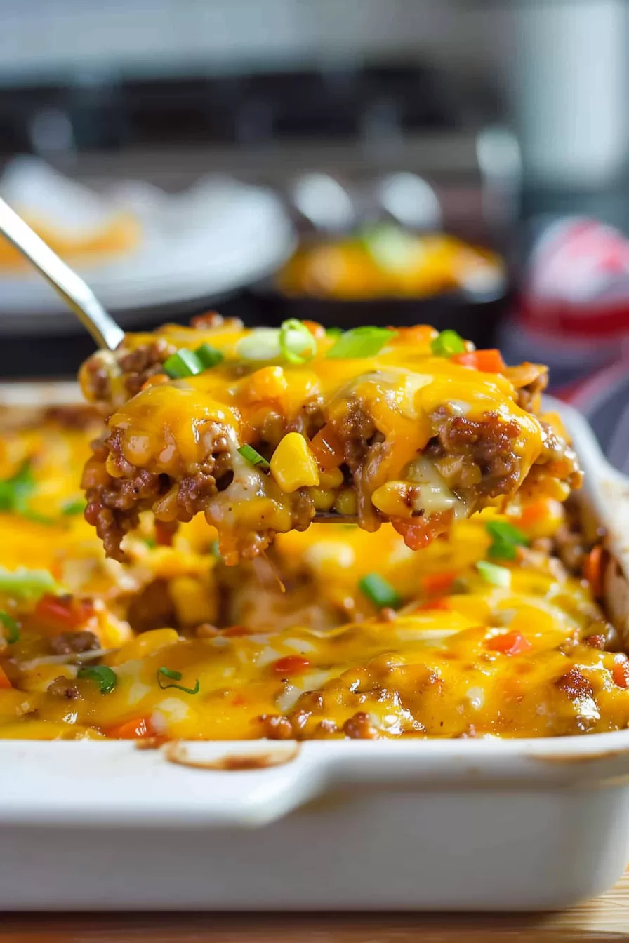 Easy Cheeseburger Casserole