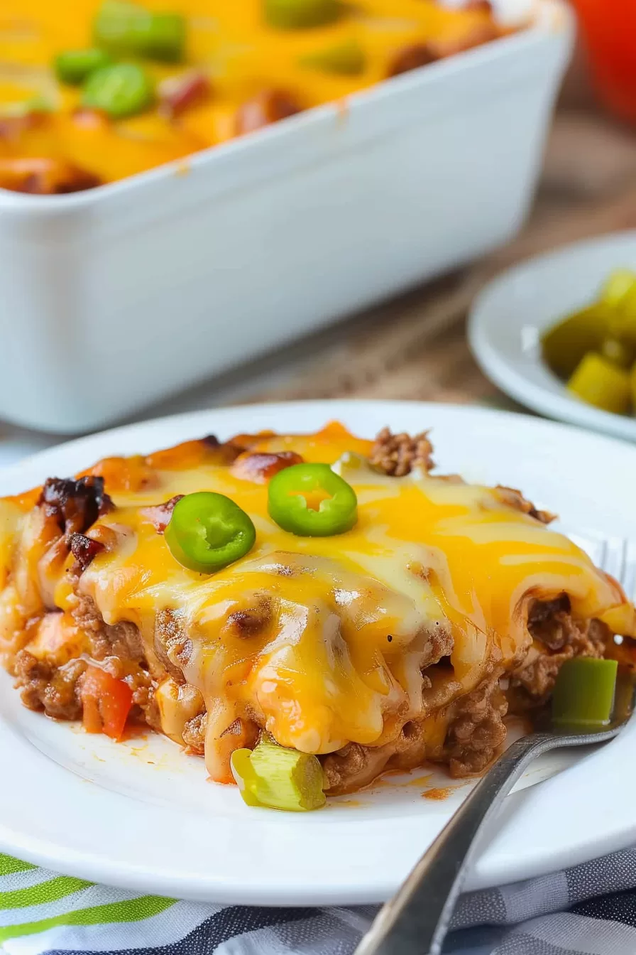 Easy Cheeseburger Casserole