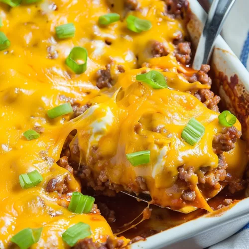 Easy Cheeseburger Casserole