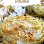 Easy Cheesy Cabbage Steaks