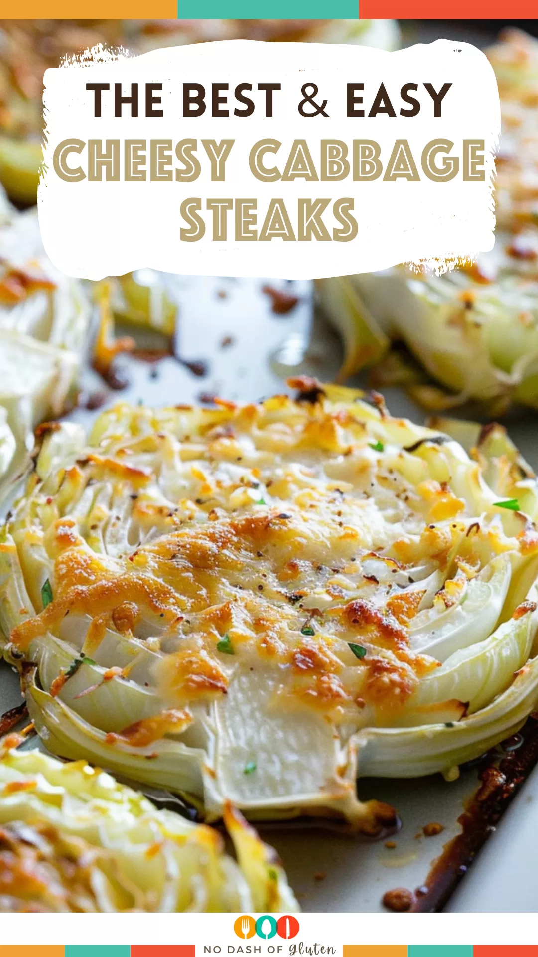 Easy Cheesy Cabbage Steaks