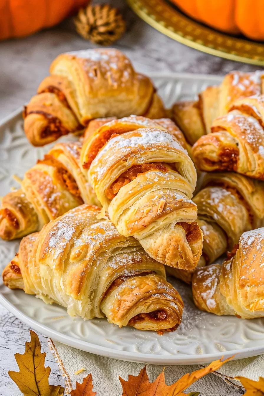 Easy Pumpkin Pie Crescent Rolls