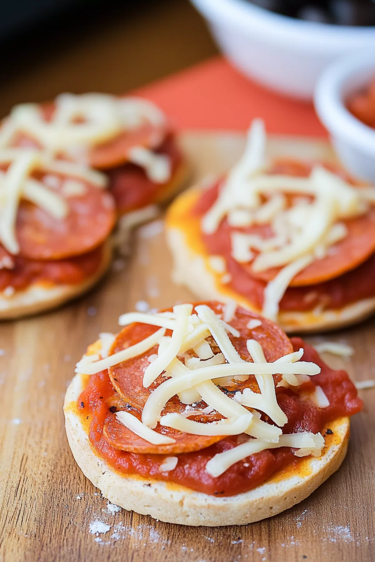 English Muffin Mini Pizzas