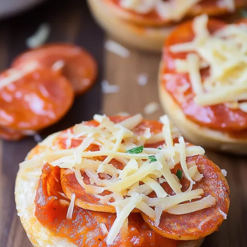 English Muffin Mini Pizzas