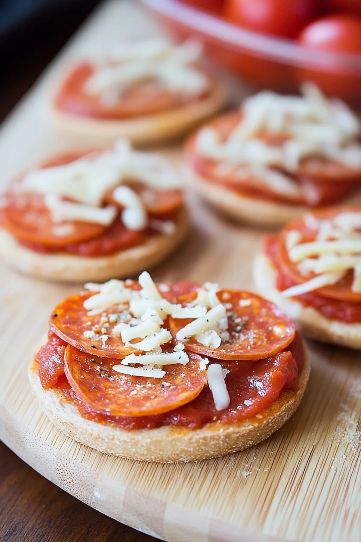 English Muffin Mini Pizzas