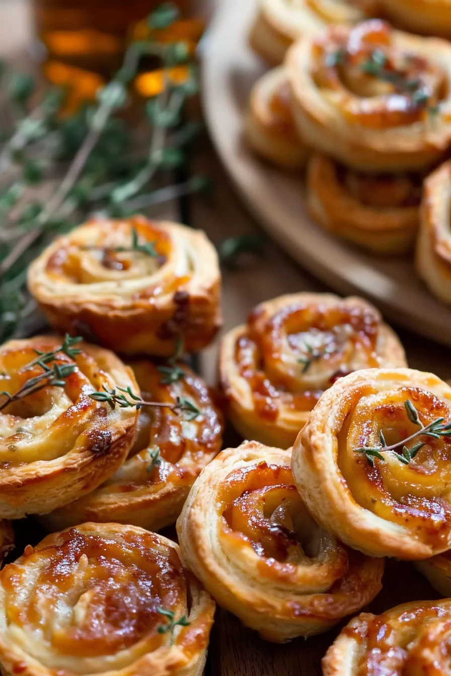 Flaky Fig and Goat Cheese Pinwheels