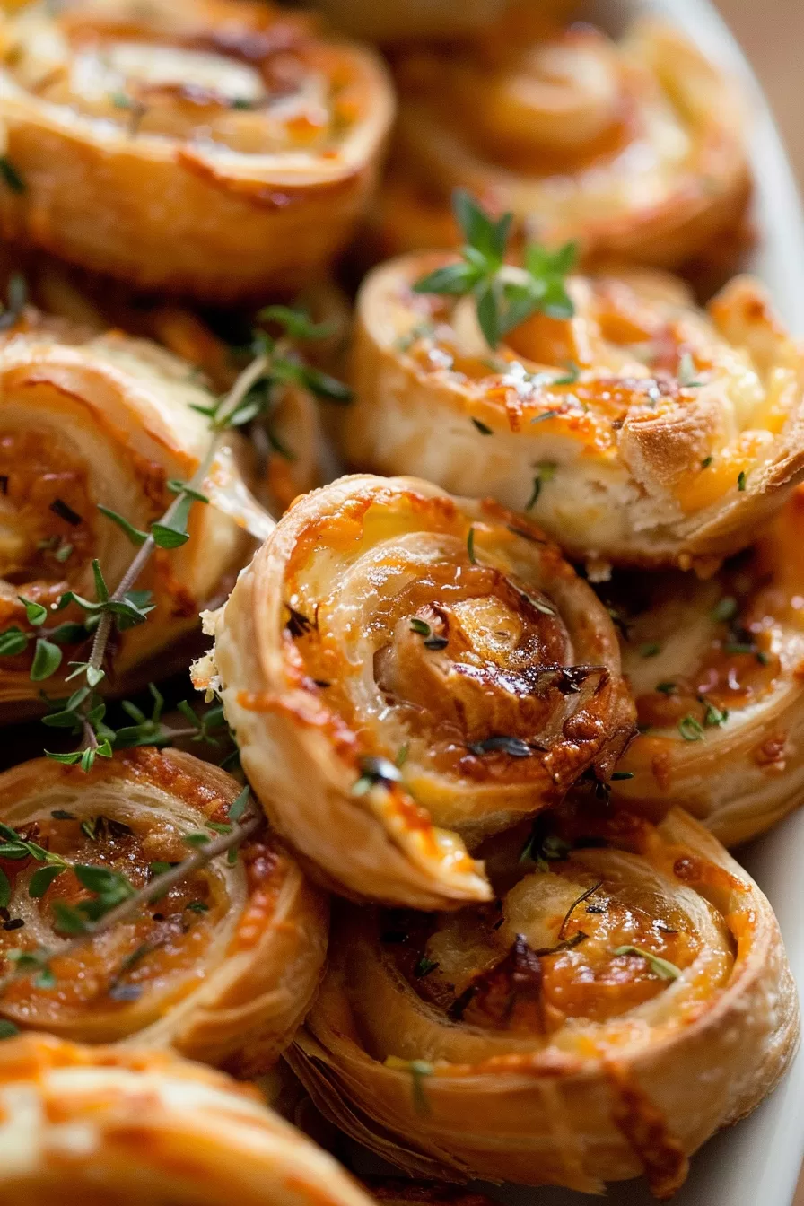 Flaky Fig and Goat Cheese Pinwheels