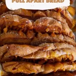 Flaky Pumpkin Spice Pull Apart Bread