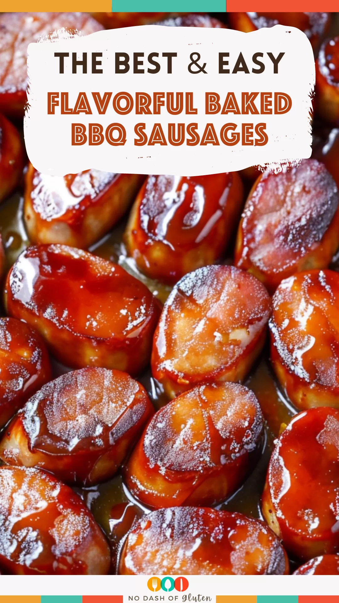 Flavorful Baked BBQ Sausages