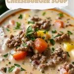 Flavorful Cheeseburger Soup