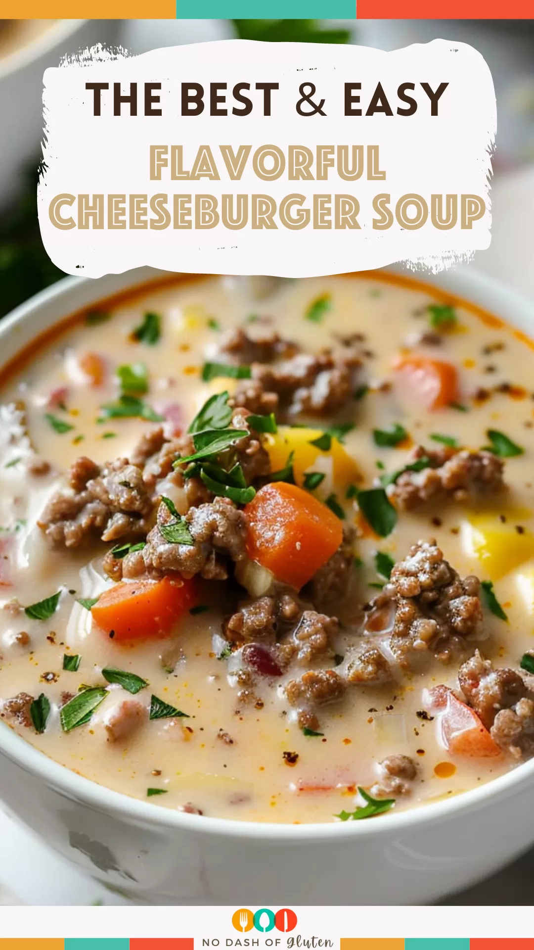 Flavorful Cheeseburger Soup