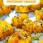 Flavorful Garlic Herb Roasted Butternut Squash