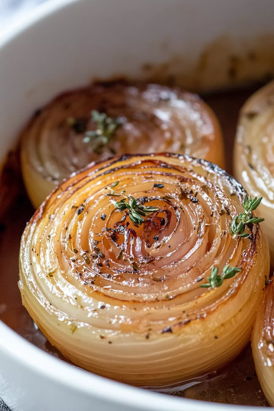 Flavorful Marinated Roasted Onions