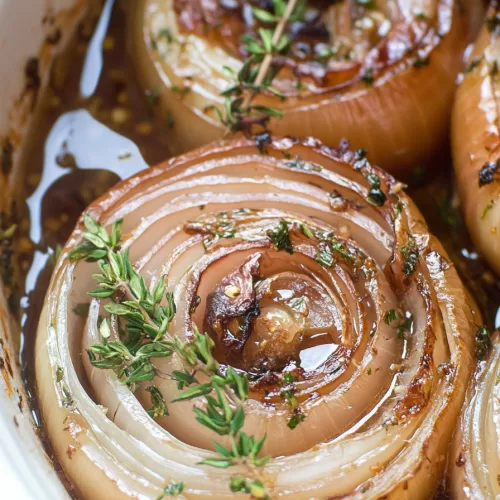 Flavorful Marinated Roasted Onions