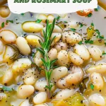 Flavorful White Bean and Rosemary Soup