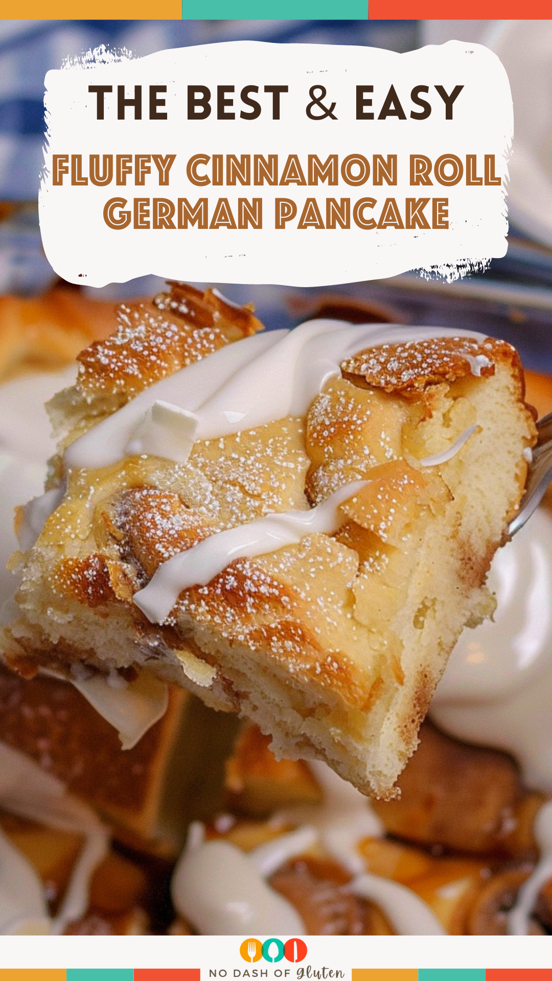 Fluffy Cinnamon Roll German Pancake