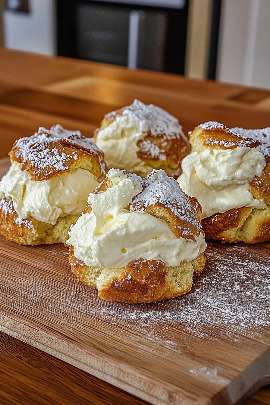 Fluffy Famous Cream Puffs