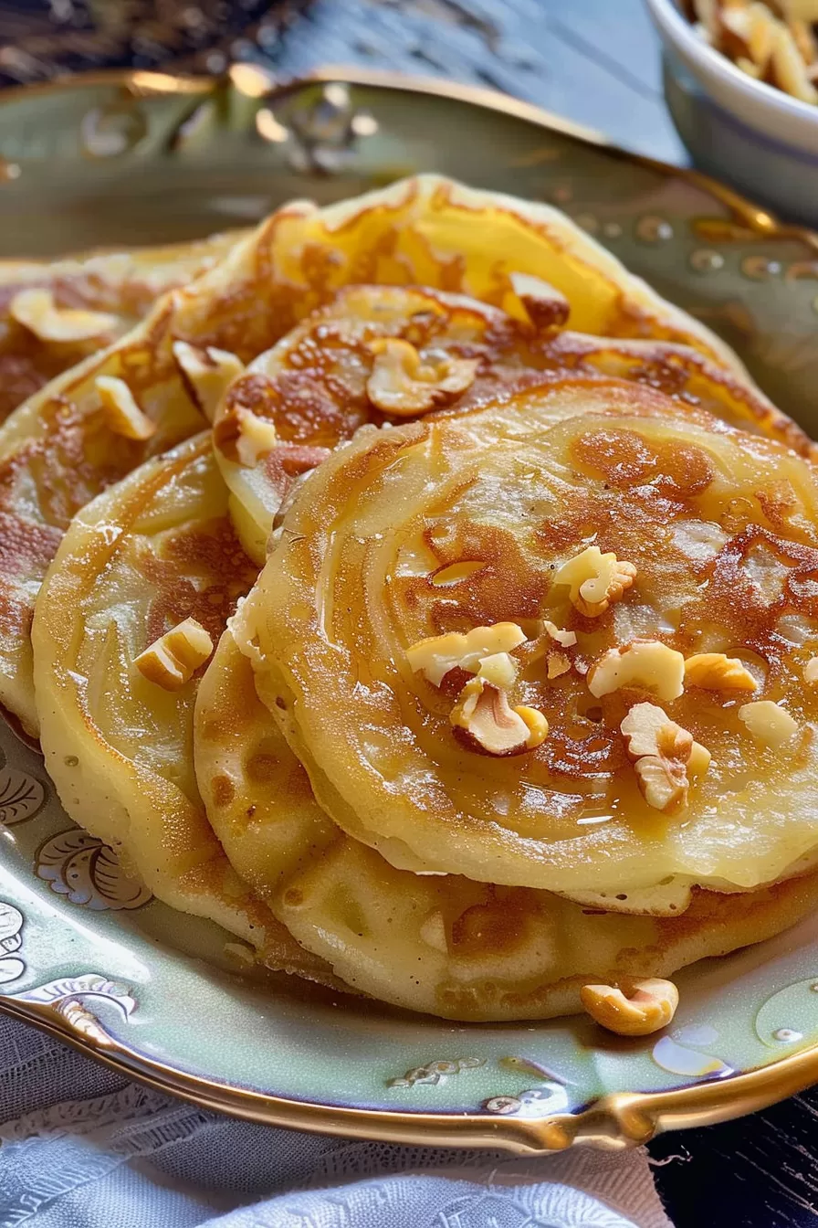 Fluffy Greek Pancakes