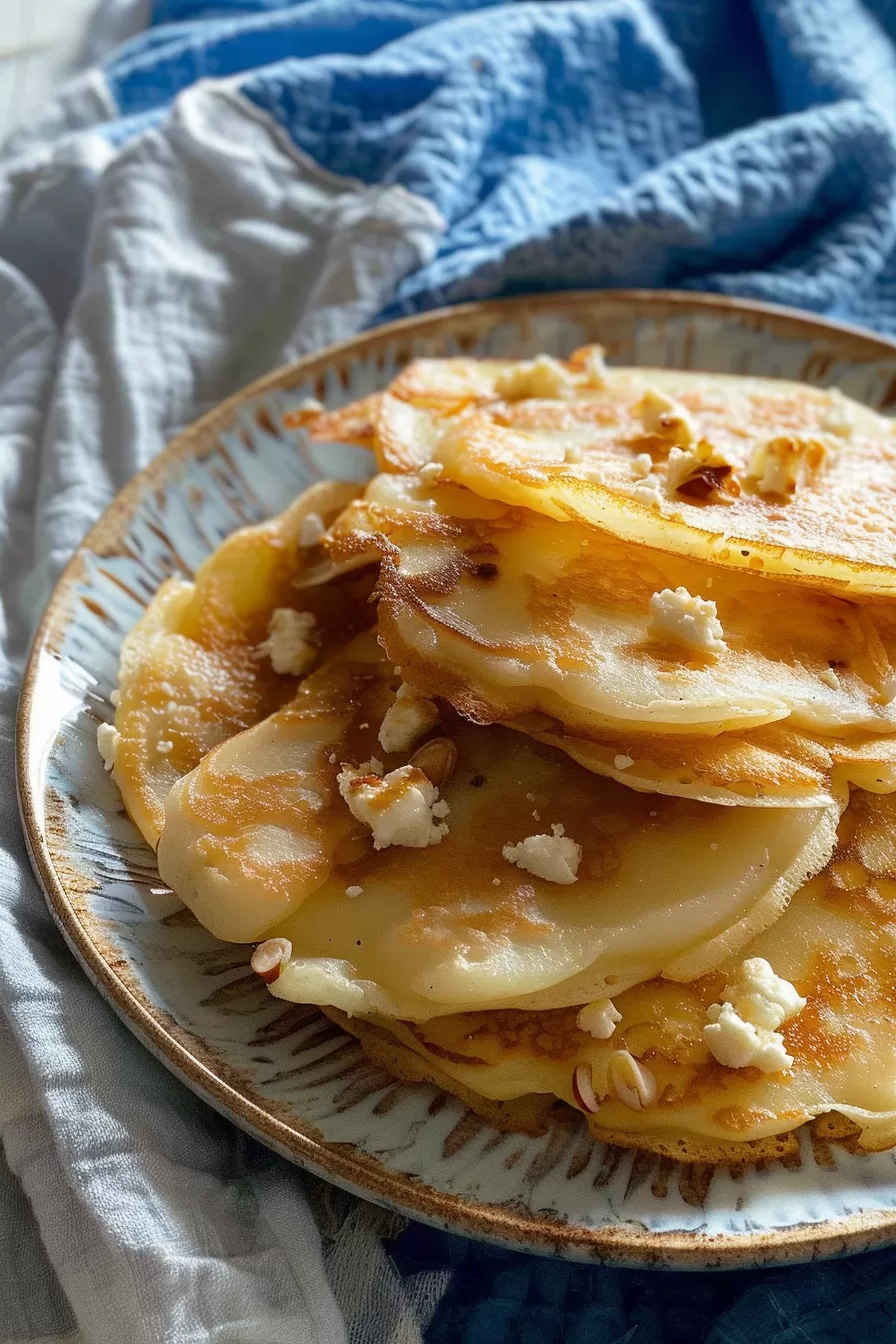 Fluffy Greek Pancakes