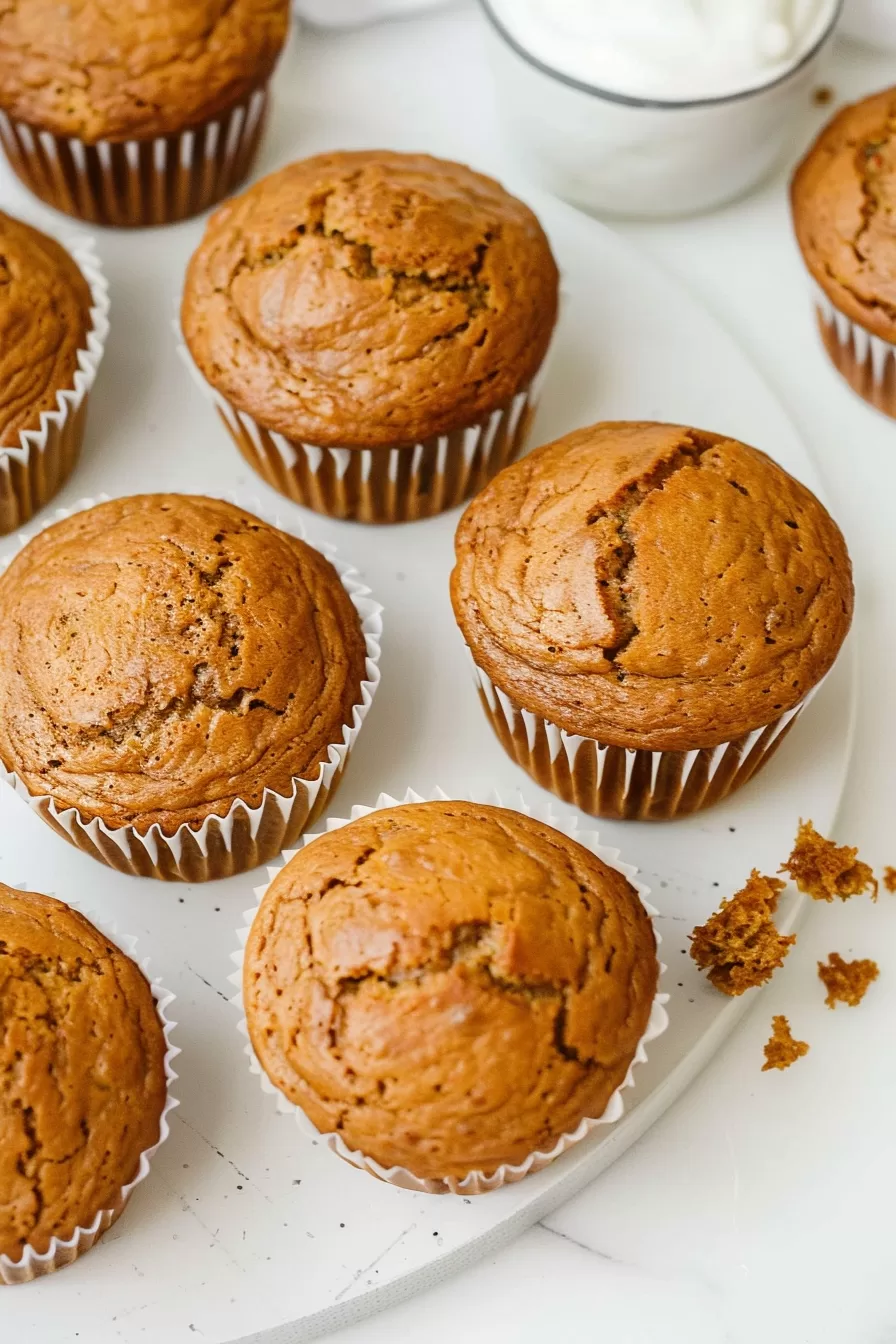 Fluffy Pumpkin Muffins