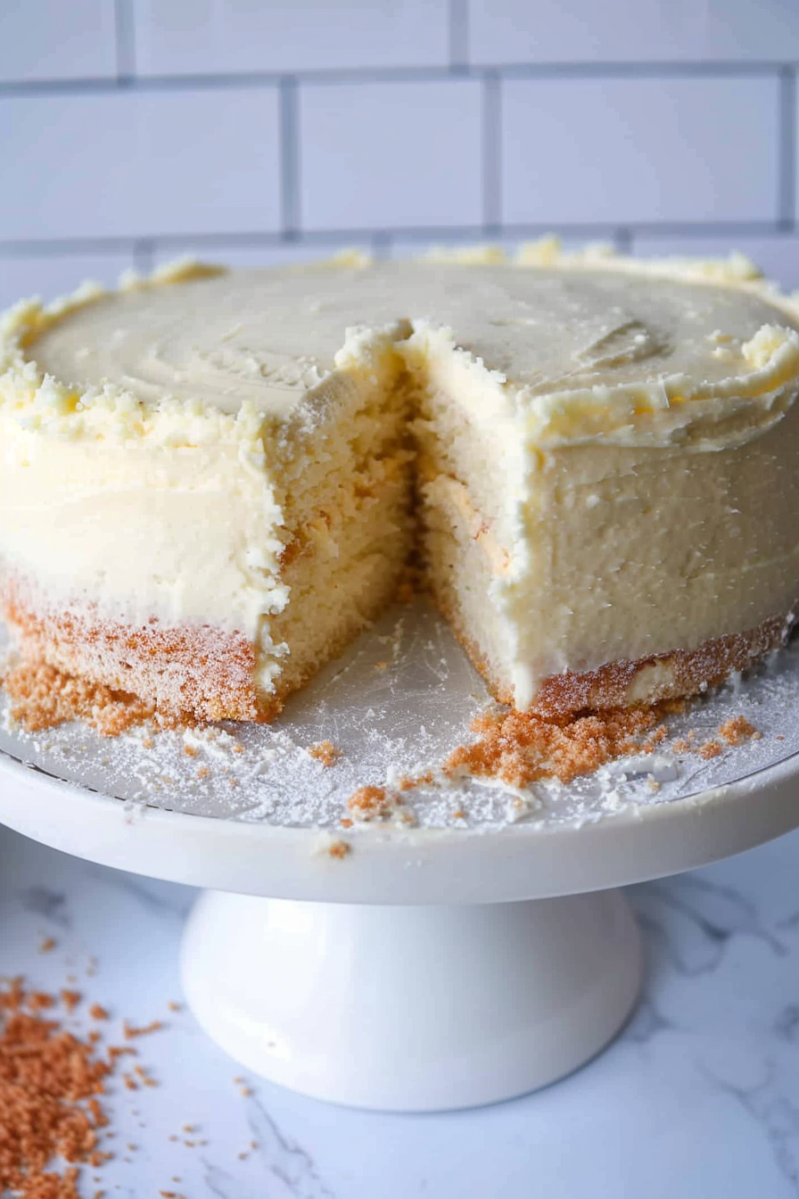 Fluffy White Velvet Cake