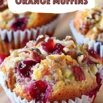 Fresh Cranberry Orange Muffins