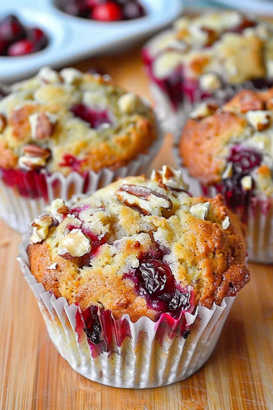 Fresh Cranberry Orange Muffins