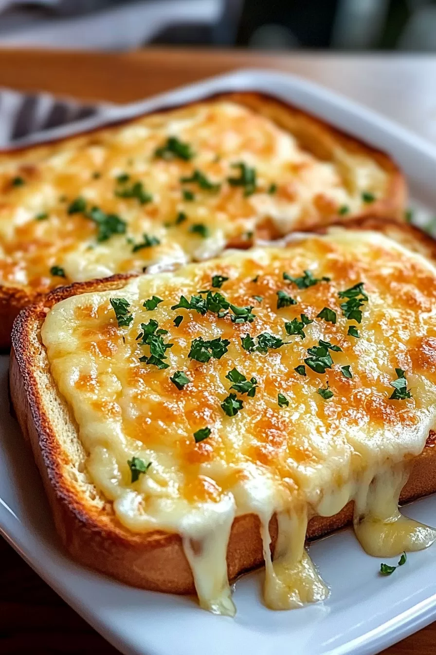 Garlic Butter Cheesy Texas Toast