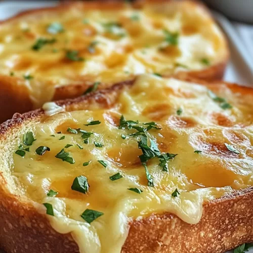 Garlic Butter Cheesy Texas Toast