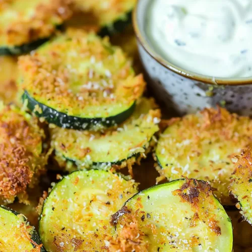 Golden Air Fryer Zucchini