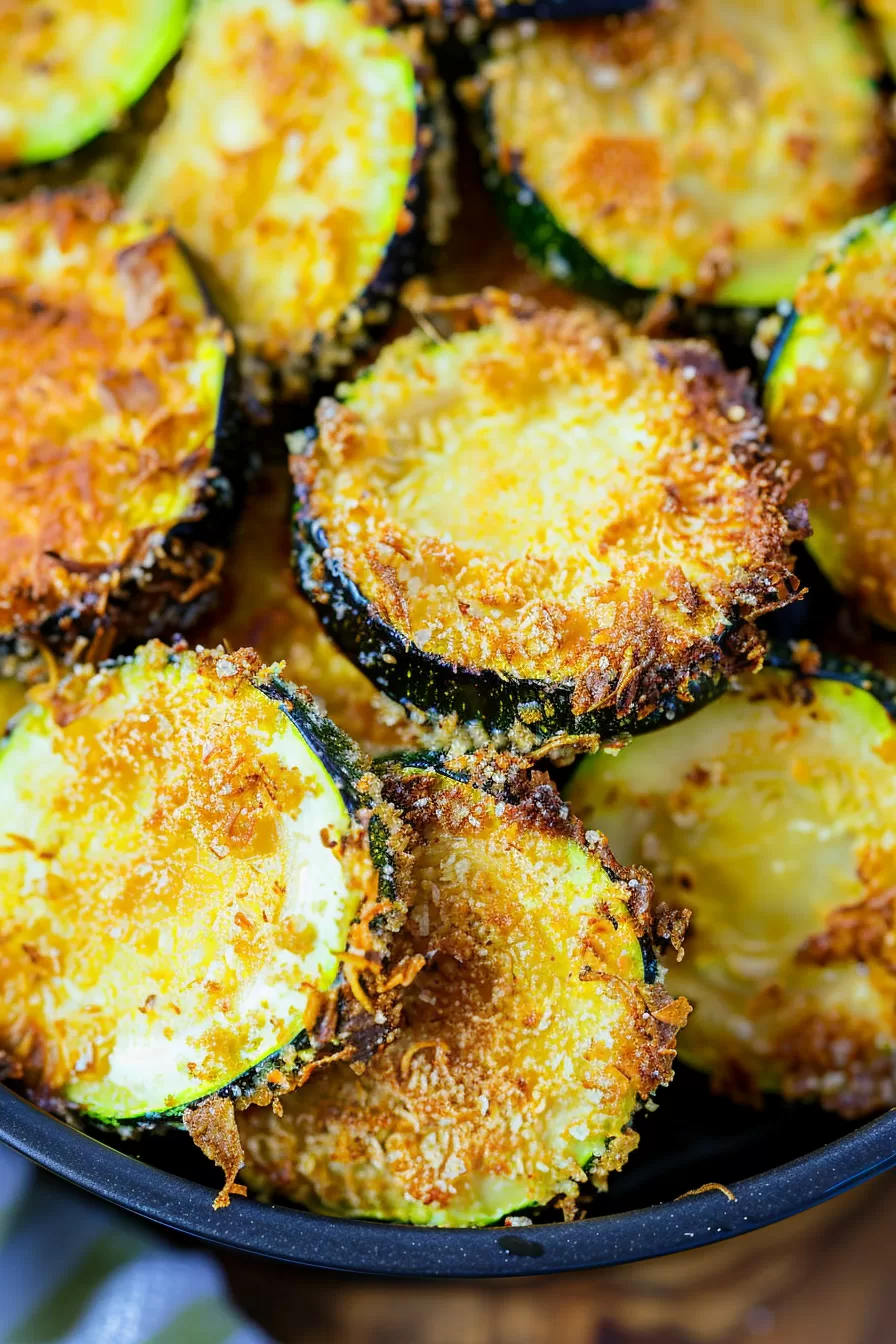 Golden Air Fryer Zucchini