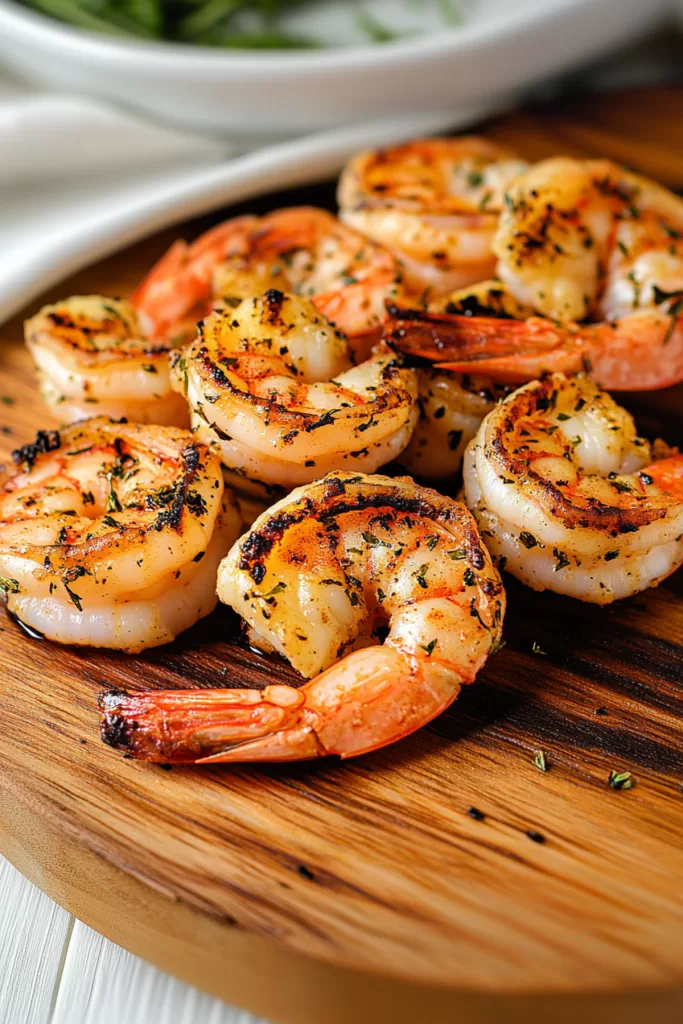 Grilled Garlic and Herb Shrimp