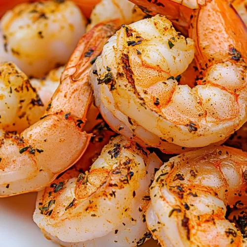 Grilled Garlic and Herb Shrimp