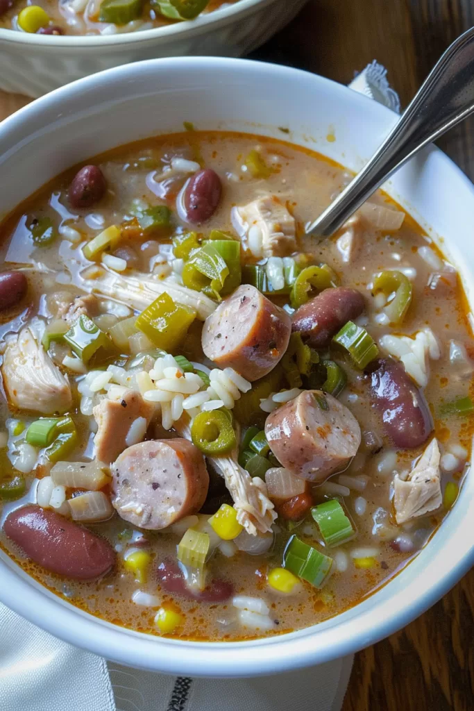 Hearty Cajun Chicken Chili