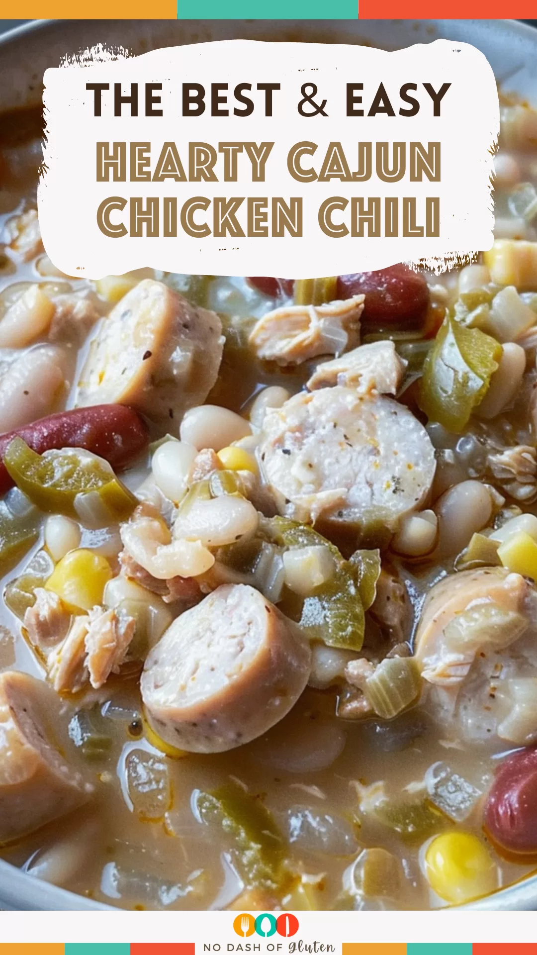 Hearty Cajun Chicken Chili