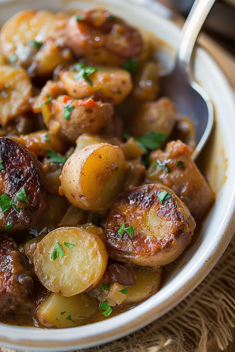 Hungarian Red Potato Goulash