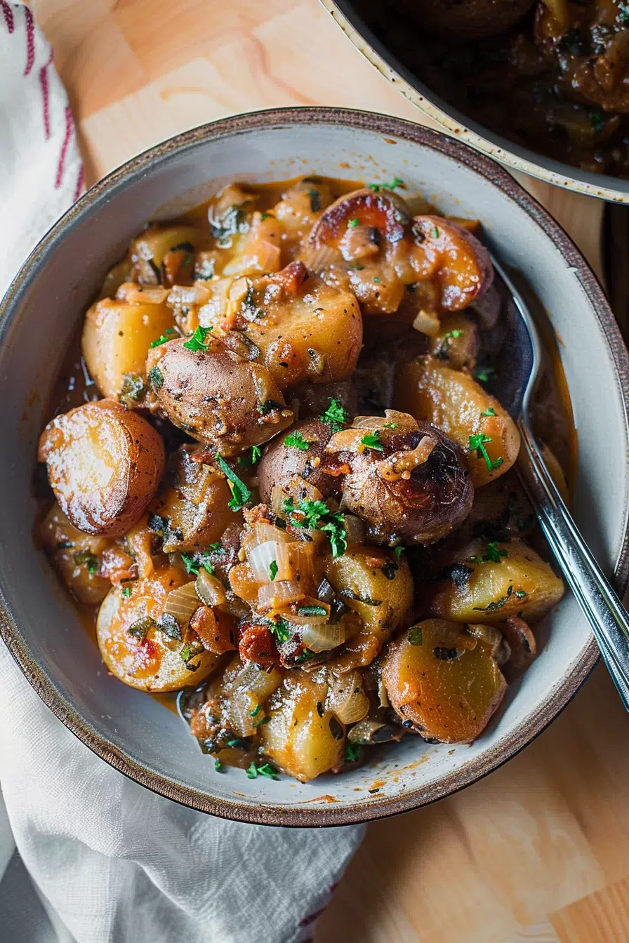 Hungarian Red Potato Goulash