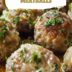 Juicy Baked Turkey Meatballs