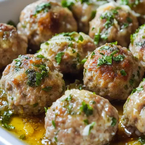 Juicy Baked Turkey Meatballs