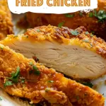 Juicy Oven Fried Chicken