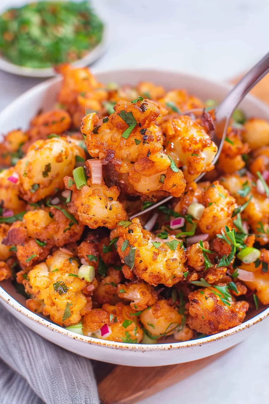 Loaded Smashed Tater Tot Salad