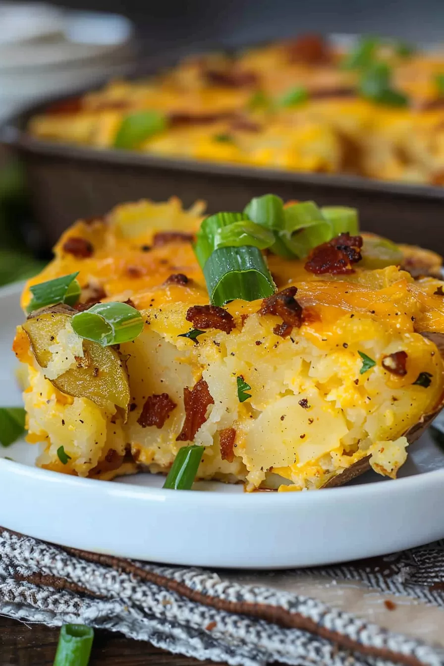 Loaded Twice Baked Potato Casserole