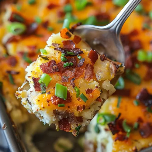 Loaded Twice Baked Potato Casserole